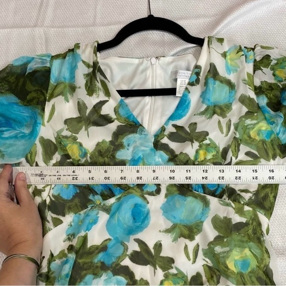 London Times Floral Dress, Sz. 6P - Picture 7 of 9